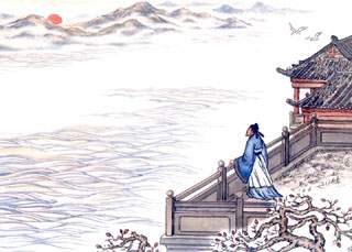 秋日登吳公臺(tái)上寺遠(yuǎn)